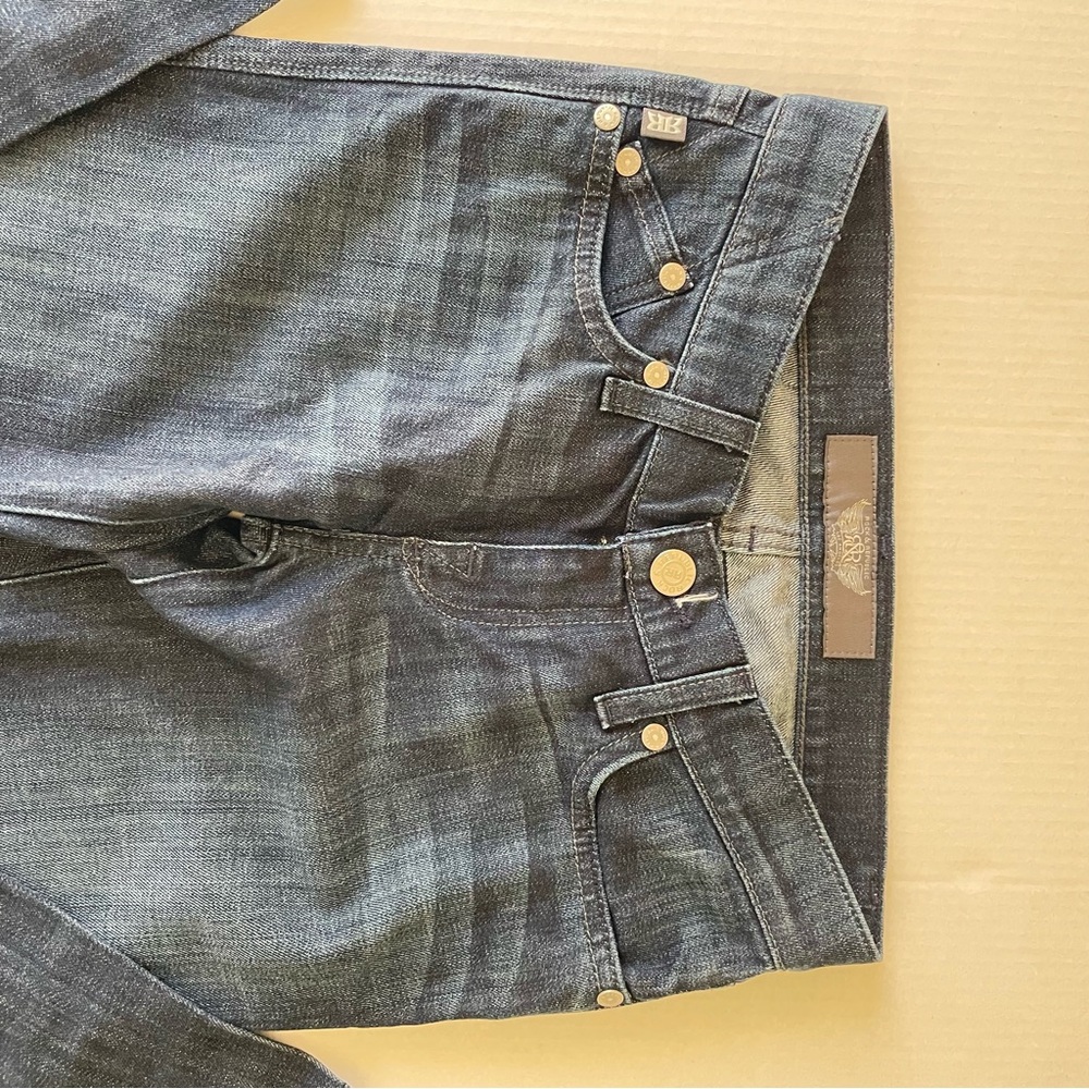 Y2K Rock & Republic women’s Dark Blue Jeans Embellished Pockets - Picture 7 of 14